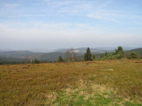 Von der Hocheidefläche der Blick in Richtung Nordwesten.